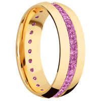 10K Yellow Gold + Polish Finish