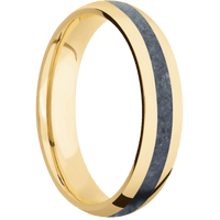 10K Yellow Gold + Polish Finish