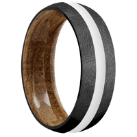 Zirconium + Distressed Finish + Whiskey Barrel