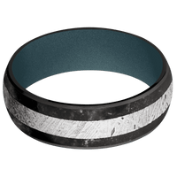 Zirconium + Satin Finish + Blue Titanium