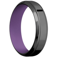 Zirconium + Polish , Polish Finish + Wild Purple