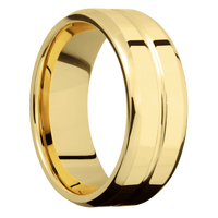 10K Yellow Gold + Polish , Polish Finish