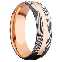 Sunset + Acid Finish + 14K Rose Gold