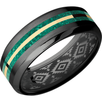 Zirconium + Satin , Polish Finish