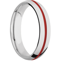 14K White Gold + Polish Finish