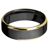 Zirconium + Distressed , Polish Finish