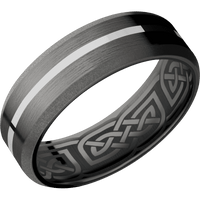 Tantalum Noir + Satin , Sand Finish + Zirconium