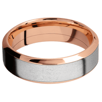 18K Rose Gold + Polish , Polish Finish