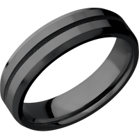 Zirconium + Polish , Satin Finish