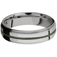 Titanium + Polish , Satin Finish