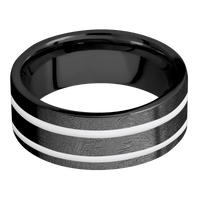 Zirconium + Distressed , Polish Finish