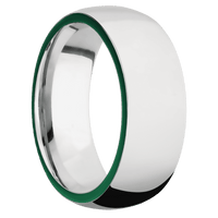 10K White Gold + Polish Finish