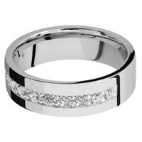 10K White Gold + Polish Finish