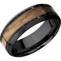 Zirconium + Polish , Satin Finish