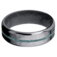 Tantalum + Hammer , Polish Finish + Dark Grey