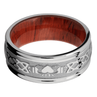 Titanium + Polish , Polish Finish + Padauk