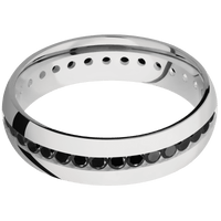 10K White Gold + Polish Finish