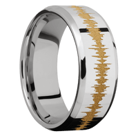 14K White Gold + Polish , Polish Finish