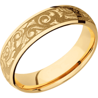 10K Yellow Gold + Polish Finish
