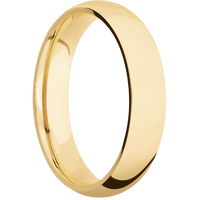 10K Yellow Gold + Polish Finish