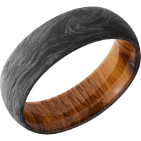 Forged Carbon Fiber + None Finish + Desert Iron Wood