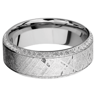 Palladium Silver + Satin , Polish Finish