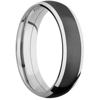14K White Gold + Polish Finish