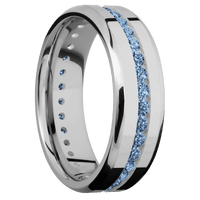 14K White Gold + Polish , Polish Finish