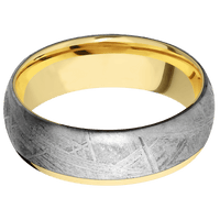 14K Yellow Gold + Polish Finish