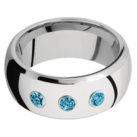 14K White Gold + Polish , Polish Finish