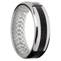 14K White Gold + Polish , Polish Finish