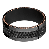 Zirconium + Polish Finish + Black