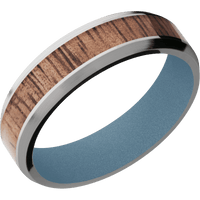 Titanium + Polish , Satin Finish + Polar Blue