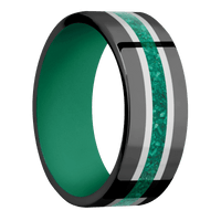 Zirconium + Polish Finish + Green
