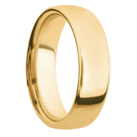 10K Yellow Gold + Polish Finish