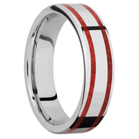 14K White Gold + Polish Finish
