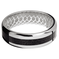 14K White Gold + Polish , Polish Finish
