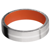 Titanium + Machine Finish + Hunter Orange