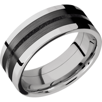 10K White Gold + Polish Finish