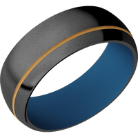 Zirconium + Bead , Bead Finish + Ridgeway Blue