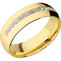 10K Yellow Gold + Polish Finish