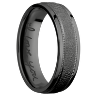Zirconium + Stipple , Polish Finish