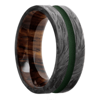 Forged Carbon Fiber + None Finish + Cocobolo