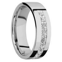 10K White Gold + Polish Finish