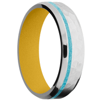 Cobalt Chrome + Hammer , Polish Finish + Metallic Yellow