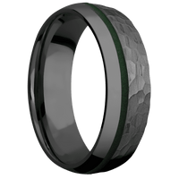 Zirconium + Hammer , Polish Finish