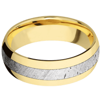 18K Yellow Gold + Polish Finish
