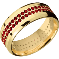 10K Yellow Gold + Polish , Polish Finish