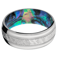 Titanium + Satin Finish + Abalone