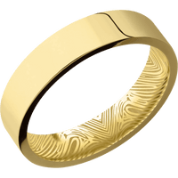 10K Yellow Gold + Polish Finish